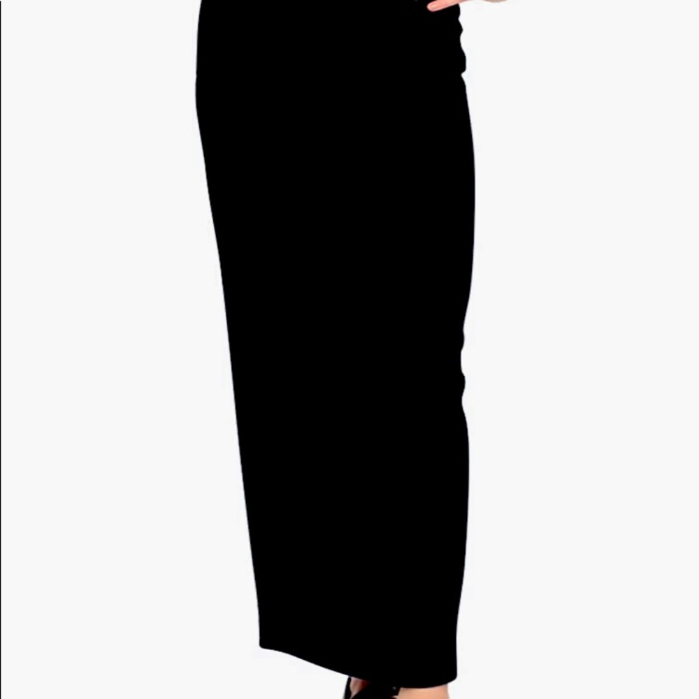 Maxi pencil skirt